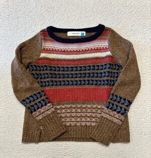 Sparrow Womens Knit Wool Blend Sweater Size XS